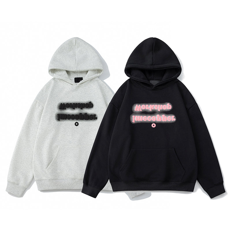 A 400-gram American Hooded Sweatshirt from A Trendy Men's Fashion Brand in the Autumn of 2025, Featuring A Retro High Street Hooded Jacket