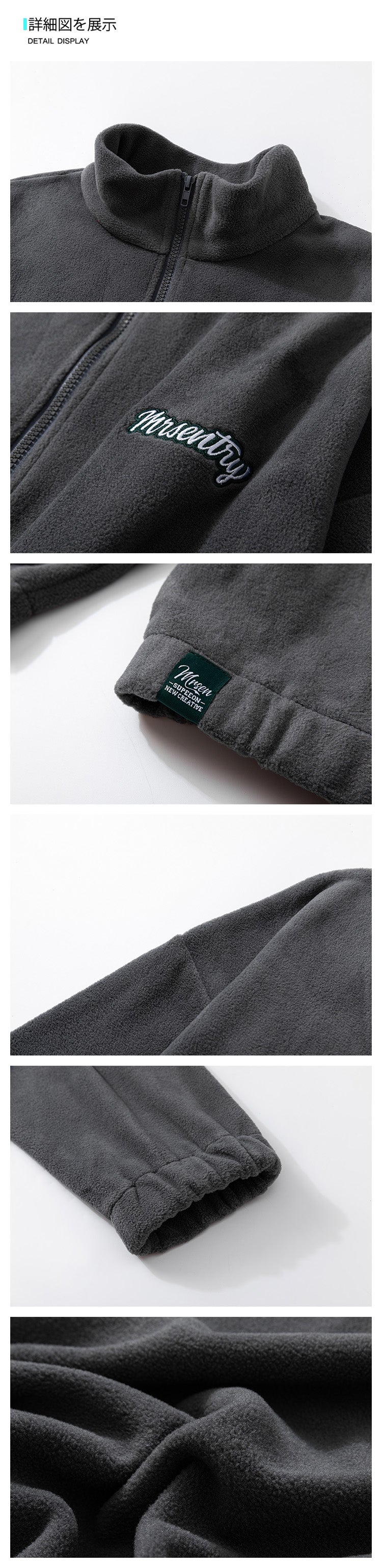 Men's Autumn and Winter Sweatshirt, Stand-up Collar, Half-zipper, Plush American Trendy Brand, Loose Casual Men's Top