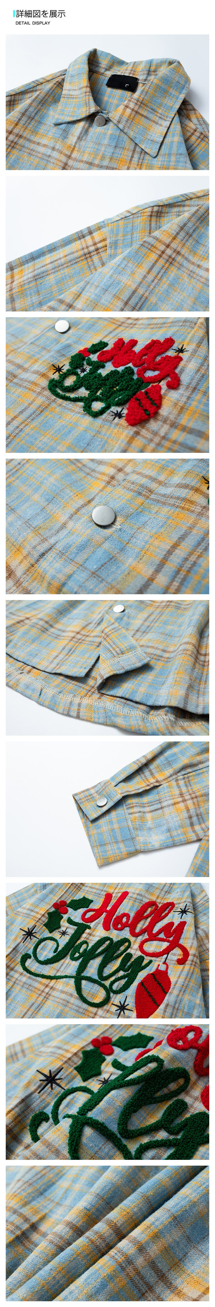 The New Spring and Autumn Style of American Retro Checkered Jackets, Long-sleeved Shirts, Loose Men's and Women's Casual Shirts, and Couple Casual Shirts are in Vogue