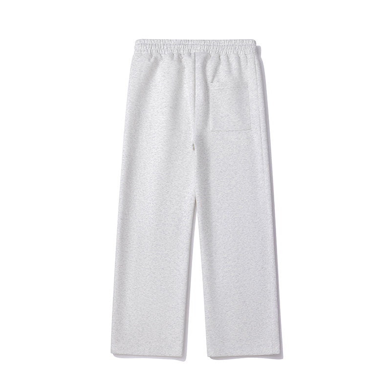 Spring and Summer American-style Luminous Stripe Versatile Sports Sweatpants for Women, Straight-leg Solid Color Loose Wide-leg Men's Casual Trousers
