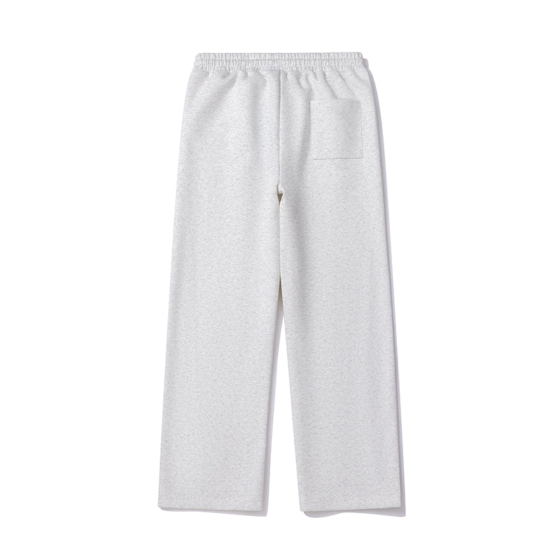 Straight-leg Casual Pants for Autumn and Winter, Men's Loose, Fat-fit, Plate-size Sportswear Pants, Trendy Wide-leg Pants for Overweight Teenagers