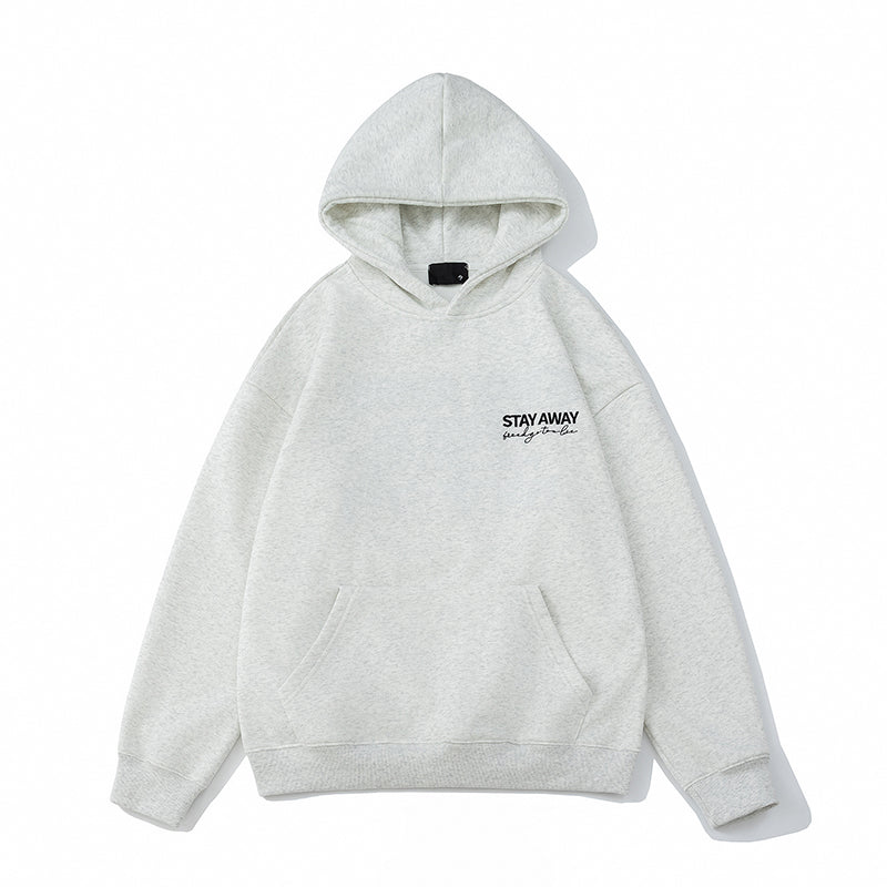 A 400-gram Men's Cleanfit Hoodie with Fleece Couple Hooded Sweatshirt for Men's Winter Style