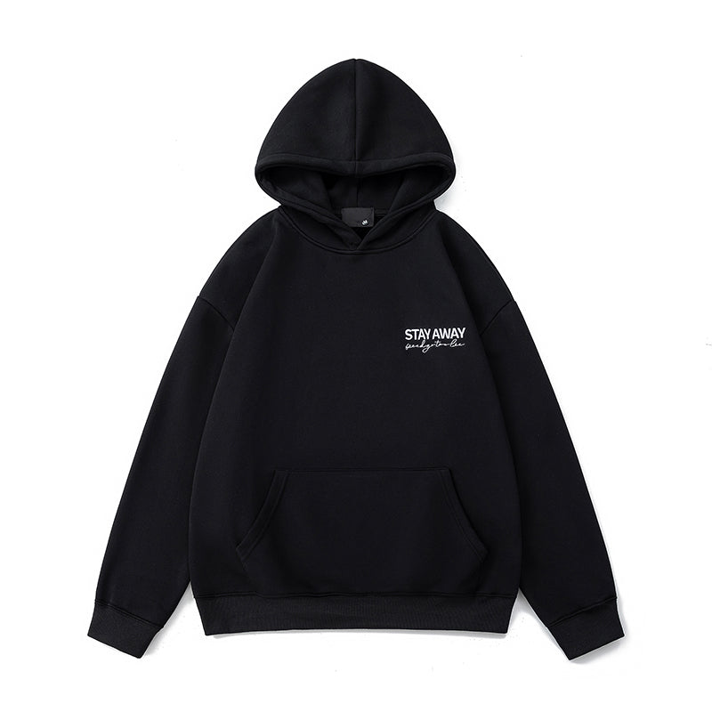 A 400-gram Men's Cleanfit Hoodie with Fleece Couple Hooded Sweatshirt for Men's Winter Style