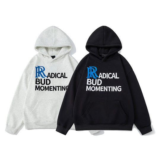 American Casual Hooded Sweatshirts for Men and Women in Autumn and Winter