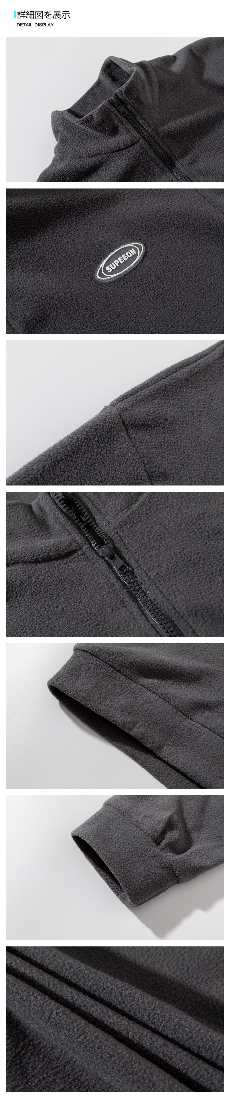 Hoodie Cardigan, Spring and Autumn Chic Hong Kong-style Couple's Top, Oversized Thickened Hoodie for Men