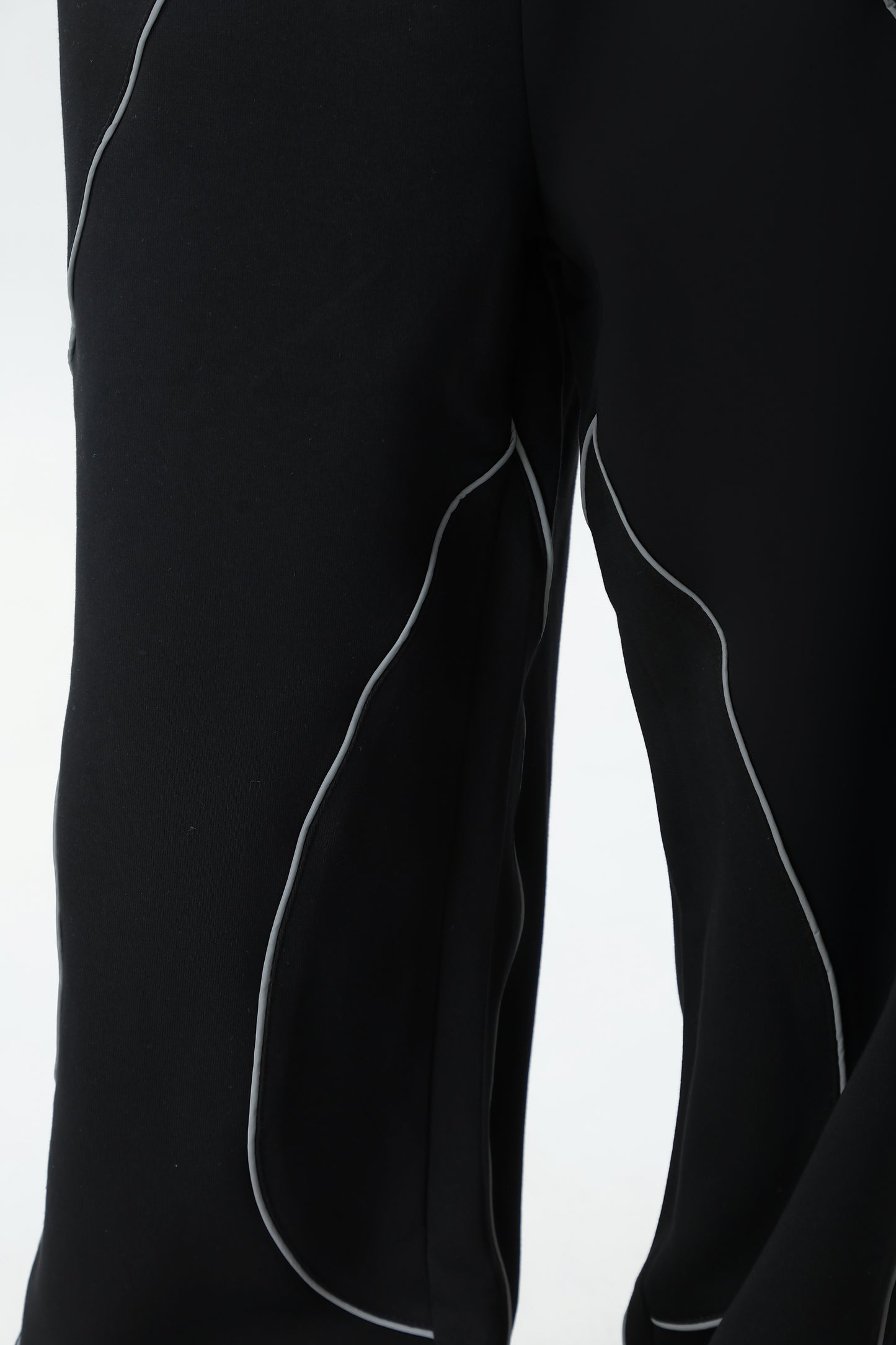 New Casual Pants for Women, Original Retro Reflective Strip Design, Loose Drawstring Sport Pants, Trendy Men's Pants