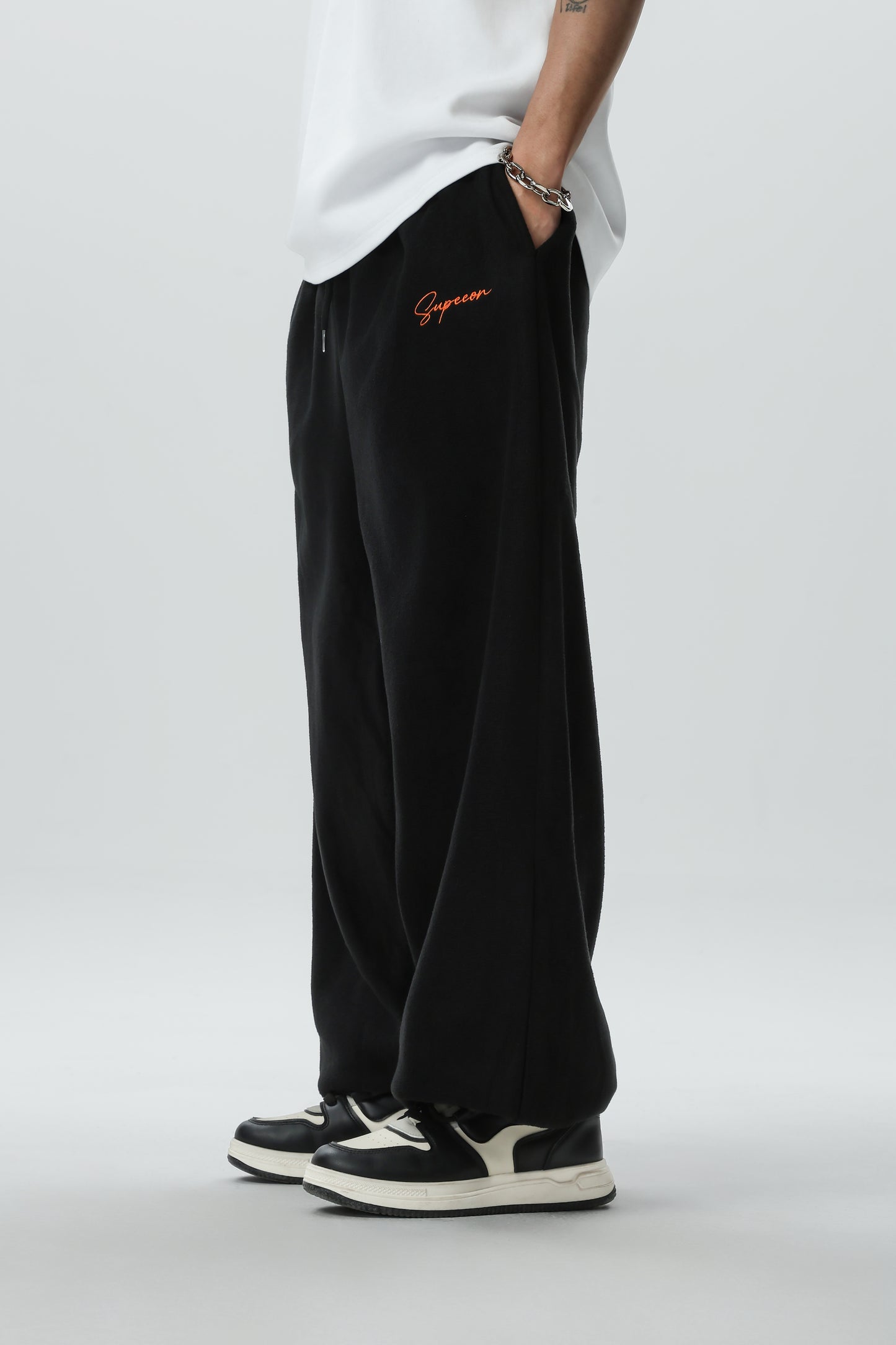 New Autumn and Winter Japanese Streetwear Unisex Bf Loose Harem Pants, Loose Tight-fitting Sweatpants for Boys and Girls, and Korean Casual Pants for Students