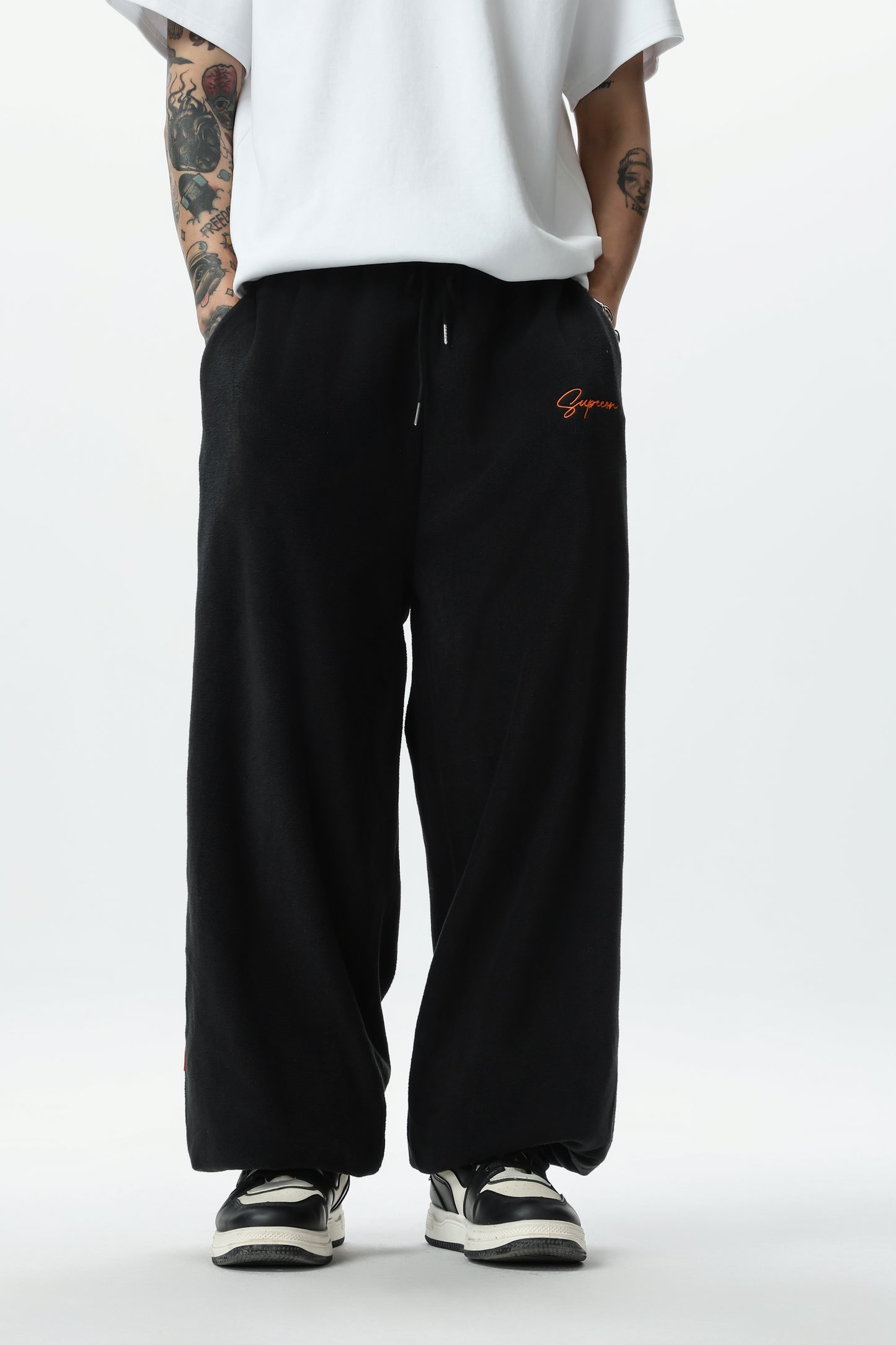 New Autumn and Winter Japanese Streetwear Unisex Bf Loose Harem Pants, Loose Tight-fitting Sweatpants for Boys and Girls, and Korean Casual Pants for Students