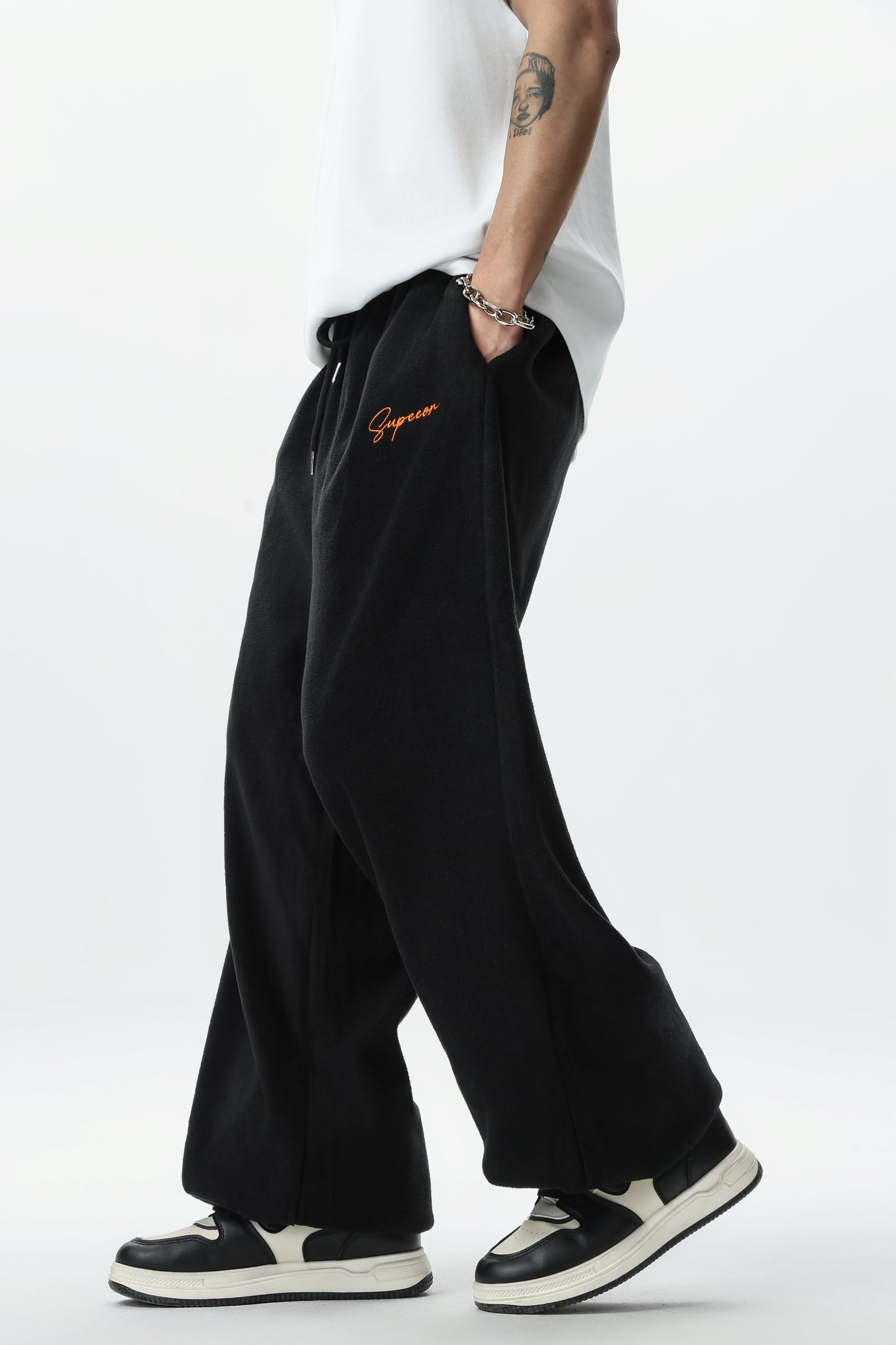 New Autumn and Winter Japanese Streetwear Unisex Bf Loose Harem Pants, Loose Tight-fitting Sweatpants for Boys and Girls, and Korean Casual Pants for Students