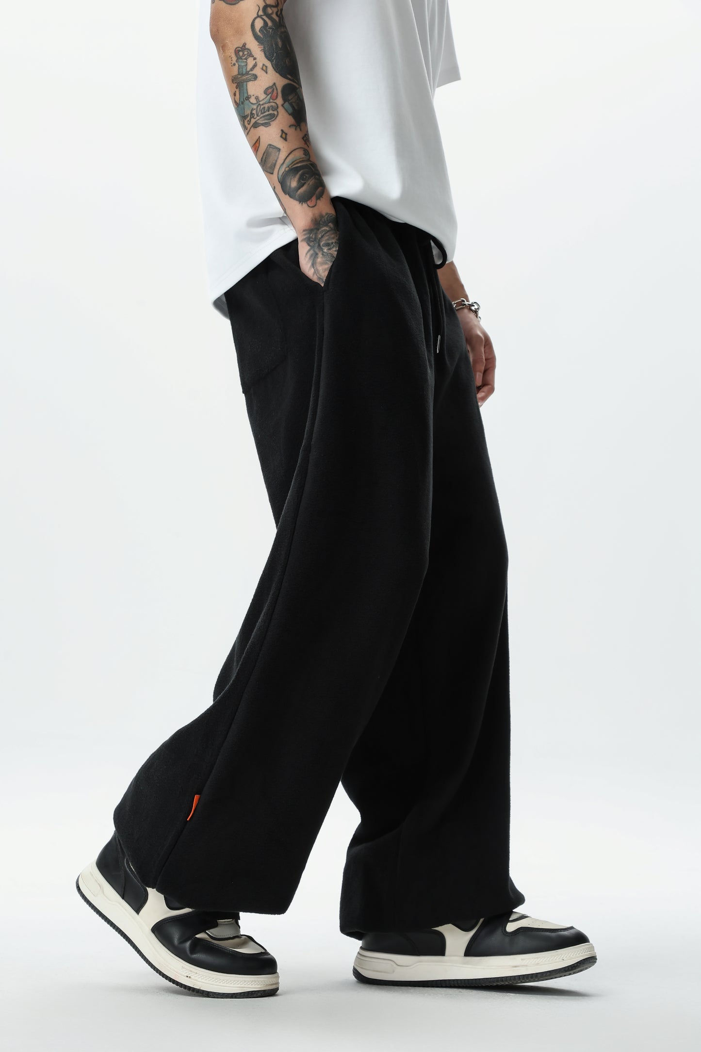 New Autumn and Winter Japanese Streetwear Unisex Bf Loose Harem Pants, Loose Tight-fitting Sweatpants for Boys and Girls, and Korean Casual Pants for Students