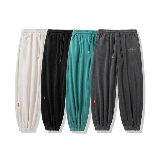 New Autumn and Winter Japanese Streetwear Unisex Bf Loose Harem Pants, Loose Tight-fitting Sweatpants for Boys and Girls, and Korean Casual Pants for Students